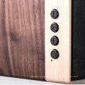 2021 New products Portable Gift Wood Promotional  Wooden Wireless Outdoor MINI  simple wood portable  speaker